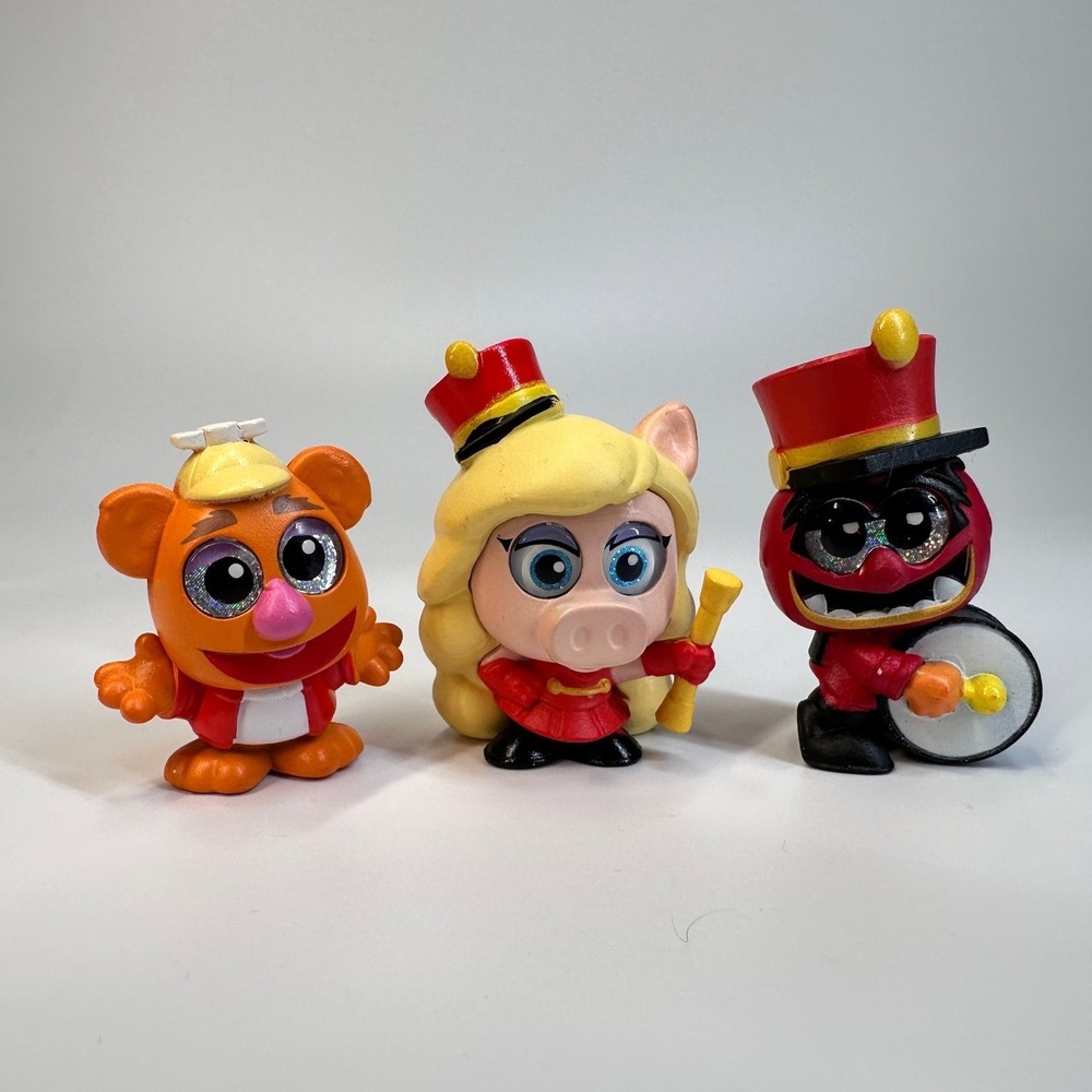Disney Doorables THE MUPPETS Miss Piggy Animal Fozzie Bear Academy Series NEW
